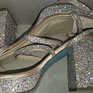 Betsy Johnson Denni Rhinestone Sandals